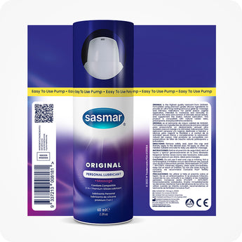 SASMAR® Original Szilikon Bázisú Intim Síkosító (60ml spray)