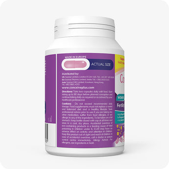 Női Termékenység Combo: Termékenységet Támogató Vitaminok + Síkosító Applikátor
