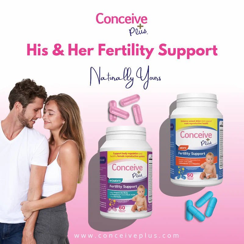 Couples Bundle Fertility Support | His/Her Deal - Conceive Plus® Europe
