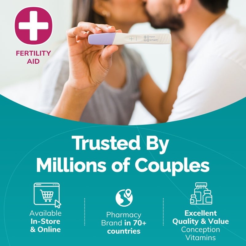 Ovulation Pack - Fertility + Ovulation Supplements - Conceive Plus® Europe