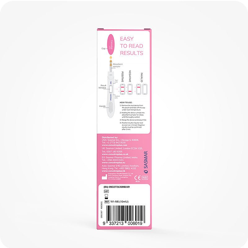 Pregnancy Test - Conceive Plus Europe