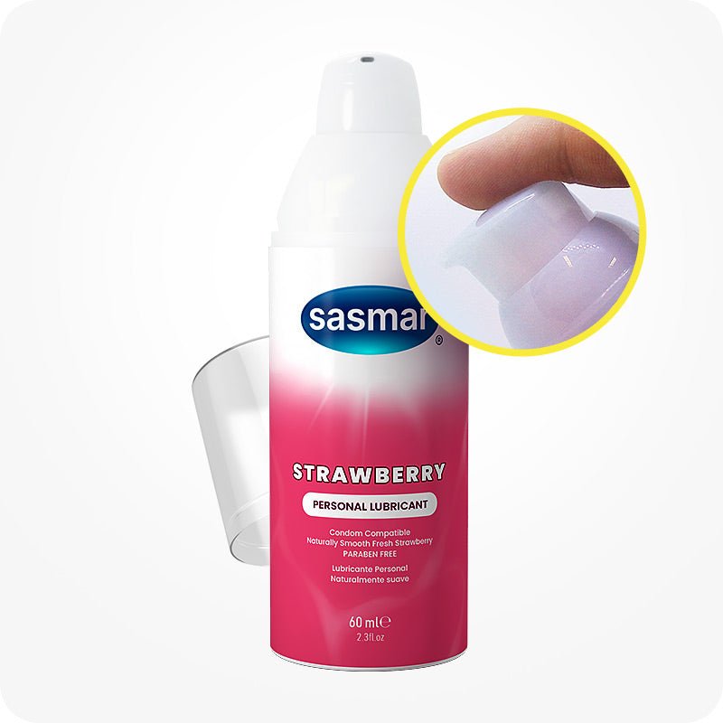 Sasmar Strawberry Flavour Personal Lubricant - Conceive Plus Europe