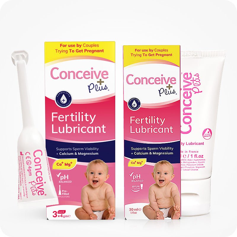 TRY ME SIZE - Fertility Lubricant Bundle - Conceive Plus Europe